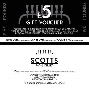 SCOTTS GIFT VOUCHERS